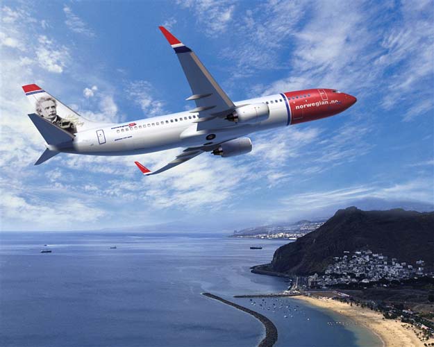 Norwegian satsar på lågprisflyg i Europa Norwegian satsar på lågprisflyg i Europa