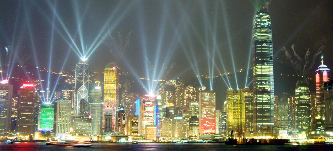 Symphony of Lights i Hongkong Symphony of Lights i Hongkong