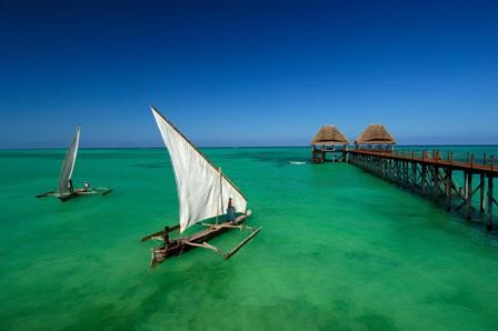 Ön Zanzibar erbjuder ett varmt hav Ön Zanzibar erbjuder ett varmt hav