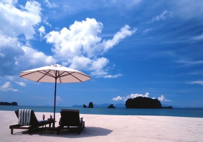 Stranden vid Tanjung Rhu Stranden vid Tanjung Rhu