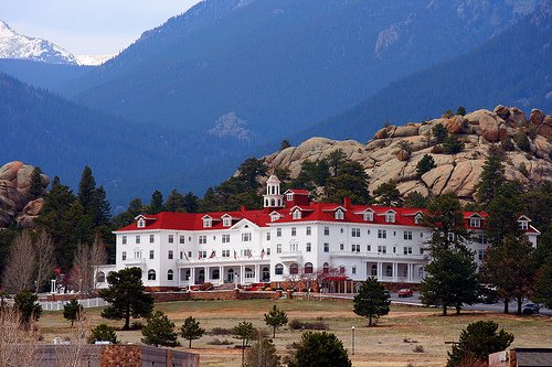 Stanley Hotel där Stephen Kings thriller ”The Shining" spelades in... Stanley Hotel där Stephen Kings thriller ”The Shining" spelades in...